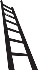 Isolated black ladder icon Vector, black ladder Silhouette,black ladder icon set, black ladder for logo,color black ladder Vector illustration, Vector Graphic, EPS 10 , clip art work