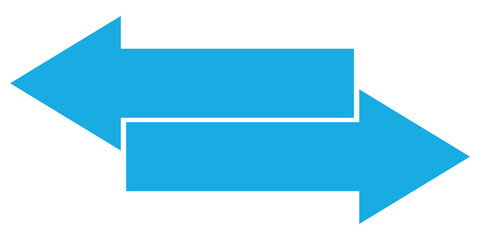 Obraz premium Transfer, swap, exchange, spin, flip concept. Circular arrow editable stroke outline icon isolated on white background