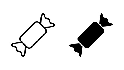 Candy icon vector. candy sign and symbol.