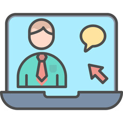 Online Interview Icon