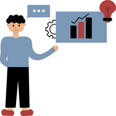  Business Analyst Concept illustration