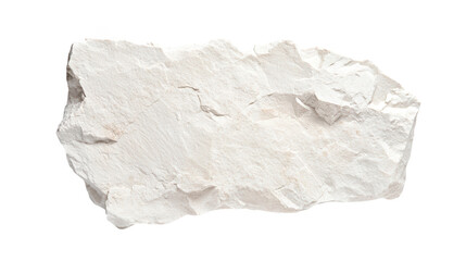 Obraz premium White rock mineral on black background, a study in contrast, texture, and abstract form for science art