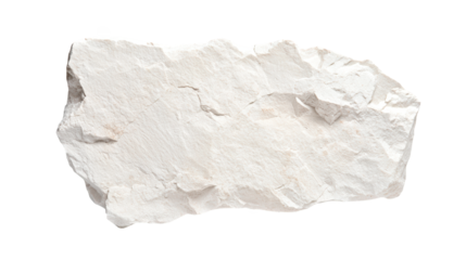 White rock mineral on black background, a study in contrast, texture, and abstract form for science art