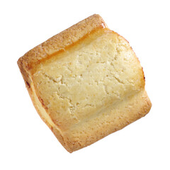 Shortbread bun with cottage cheese