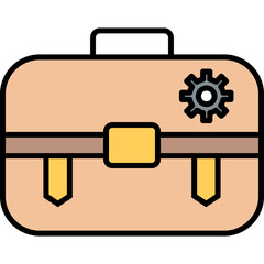 Unique Portfolio Management Vector Icon