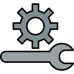 Unique Technical Support Vector Icon