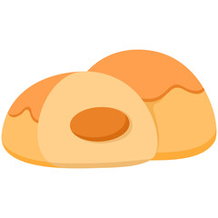 Illustration of Pineapple Tart Ramadan