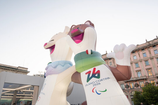 The official mascots of Milano Cortina 2026 are two cute stoats named Milo and Tina.