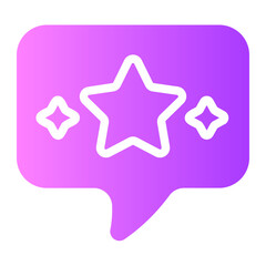 Star gradient icon