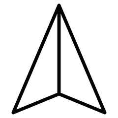 Fototapeta premium Navigation Arrows Icon