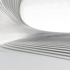 Abstract light - beige background with curved lines and circular shapes creating a soft and flowing visual effect, suitable for design and decorative purposes.