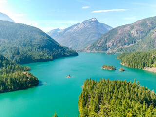 Naklejka premium Diablo Lake