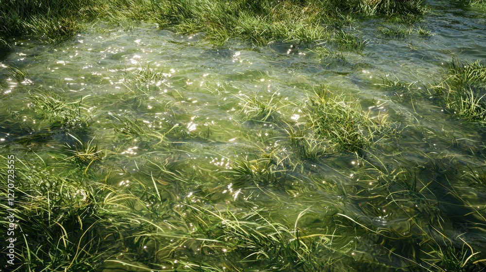 Poster hyper-realistic seamless floating ground texture, intricate wave formations with deep shadows.