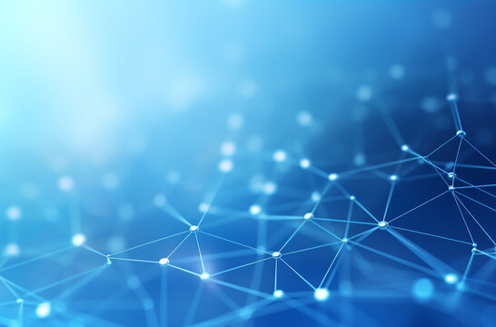 Abstract neural pattern background