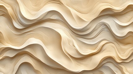 Obraz premium Hyper-realistic seamless sand ripples, intricate natural summer beach patterns.
