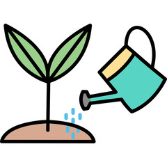 Obraz premium Growing Plant Icon