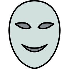 Ancient Face Mask Icon