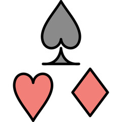 Card Suits Vector Icon