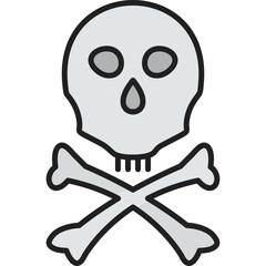 Death Sign Vector Icon