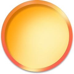 둥근 금색 배지

