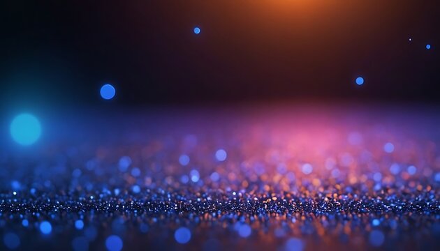 blue bokh background, abstract gilter background 