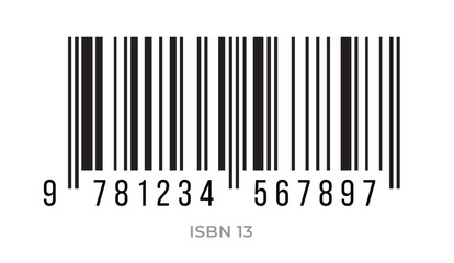 Barcode on white background. Vector illustration