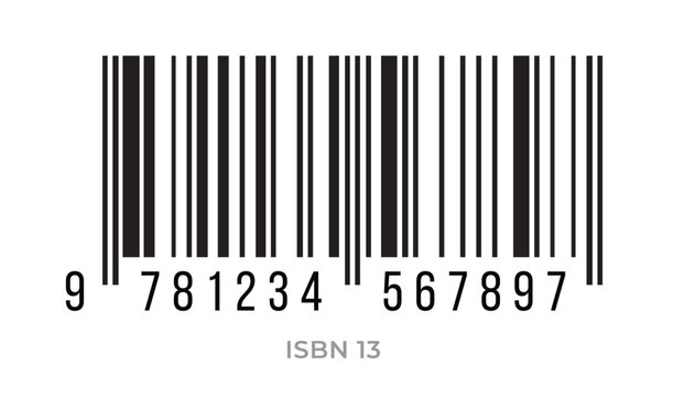 Barcode on white background. Vector illustration