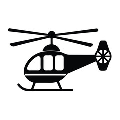 helicopter vector illustration