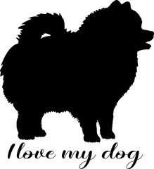 dog silhouette, dog, dog breeds, logo, vector, silhouette, i love my dog, animal, illustration, icon, sign, design, black, symbol, pet, love

