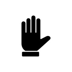 Hand icon vector illustration. hand sign and symbol. hand gesture