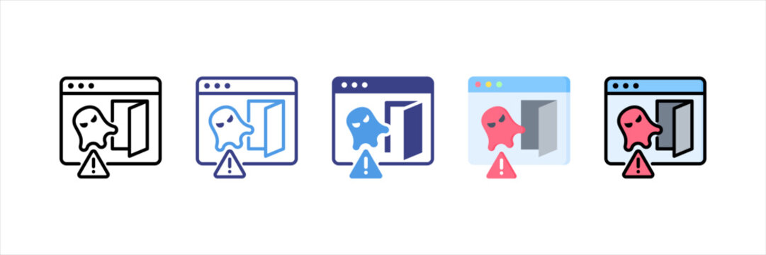 Backdoor Multistyle Icon Set