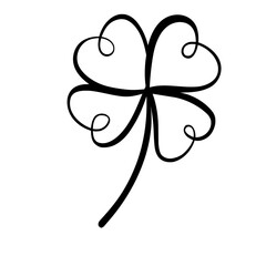 Clover leaf St. Patrick's Day Shamrock 