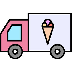 Icecream Van Icon