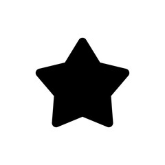 Star Icon vector illustration. rating sign and symbol. favourite star icon