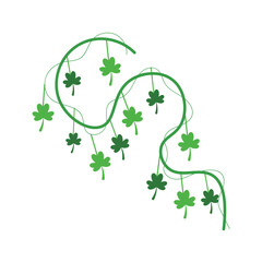 St. Patrick's Day Shamrock Garland