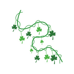 St. Patrick's Day Shamrock Garland