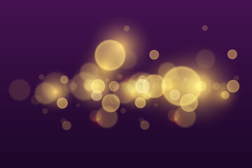 A brilliant sheen of gold dust and light. Sparkling shiny bokeh.