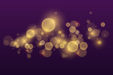 A brilliant sheen of gold dust and light. Sparkling shiny bokeh.