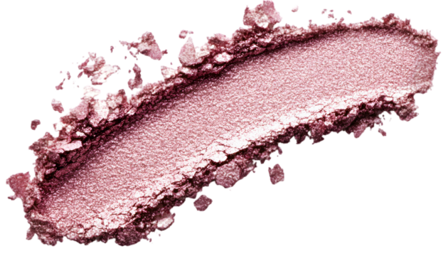 Rose Gold Eyeshadow Powder Texture Close Up