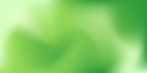 Nature green abstract soft gradient background.Color of greenery. Vector template for card, banner, poster, cover.