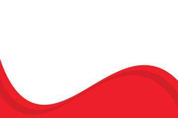 abstract background with red waves