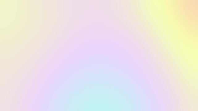 Pastel rainbow seamless repeating liquid gradient loop background animation, cute colorful backdrop