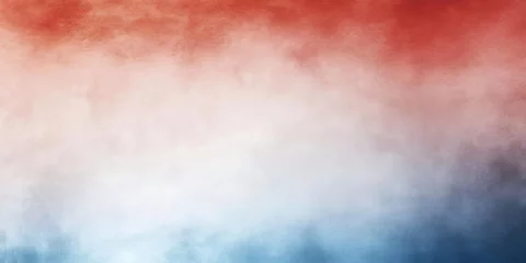 Red white and blue ombre background blending together creating a gradient © CreativeSuburb