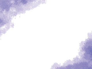 水彩テクスチャの背景素材　ブルー　冬イメージ