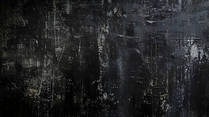 Abstract dark textured background with scratches and imperfections, ideal for design projects