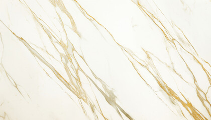 Soft, white marble texture with gold veins, polished stone backgroung, fluid surface, abstract painting
