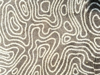 evocative image fabric texture with fantasy shapes