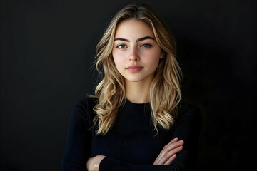 woman, beauty, fashion, hair, model, face, glamour, brunette, person, studio, black, people, naked, sensuality, skin, one, lady, body, lips, smile, dark, makeup, elegance, long, hairstyle