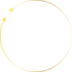 Elegant curvy Arrows on Isolated White