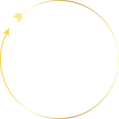 Elegant curvy Arrows on Isolated White